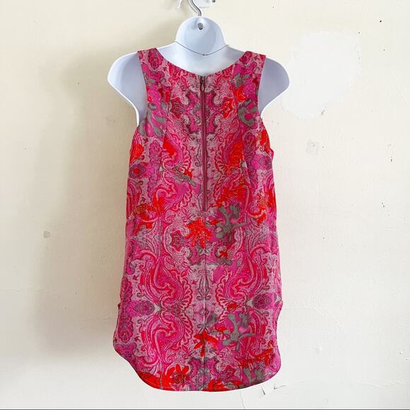 CABI Style #127 Jubilee Red Paisley Print Tank Top, S - Picture 9 of 12